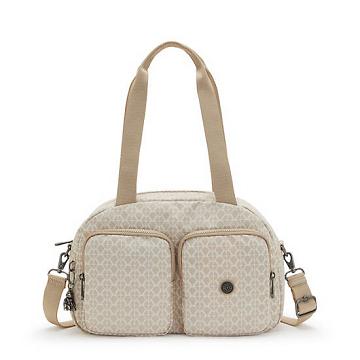 Kipling Cool Defea Classic Printed Skulderveske Beige | NO 1825LI